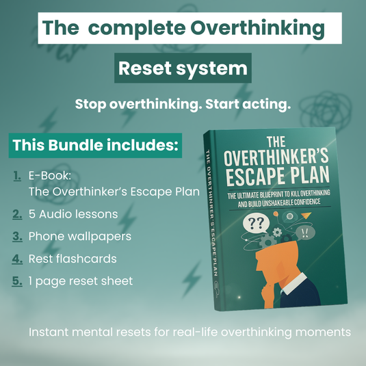 The Overthinker's Escape Plan | E- Book Instant Download